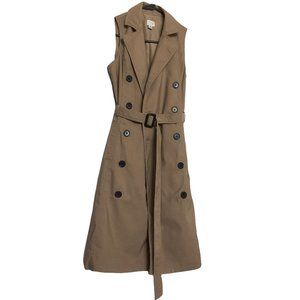 A New Day Sleeveless Trench Dress